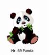 Børnekop med navn - Panda